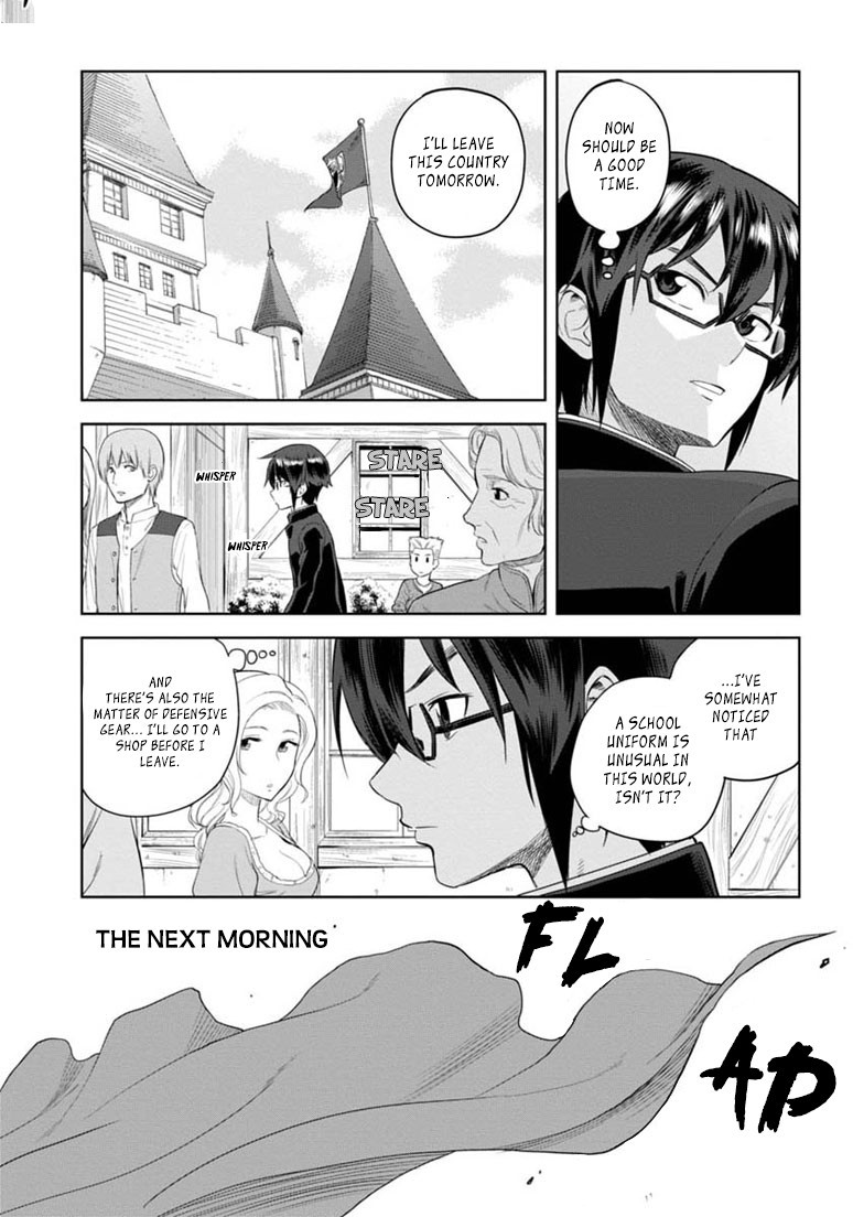 Konjiki no Moji Tsukai - Yuusha Yonin ni Makikomareta Unique Cheat chapter 3 page 21