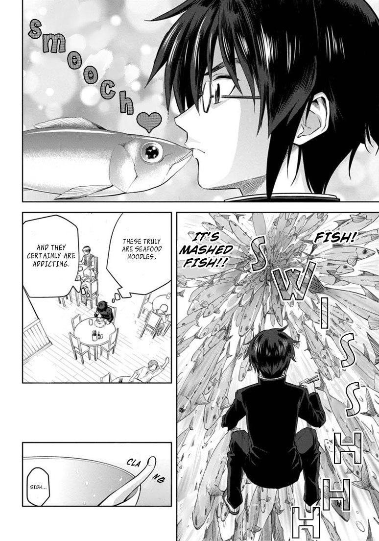 Konjiki no Moji Tsukai - Yuusha Yonin ni Makikomareta Unique Cheat chapter 3 page 4