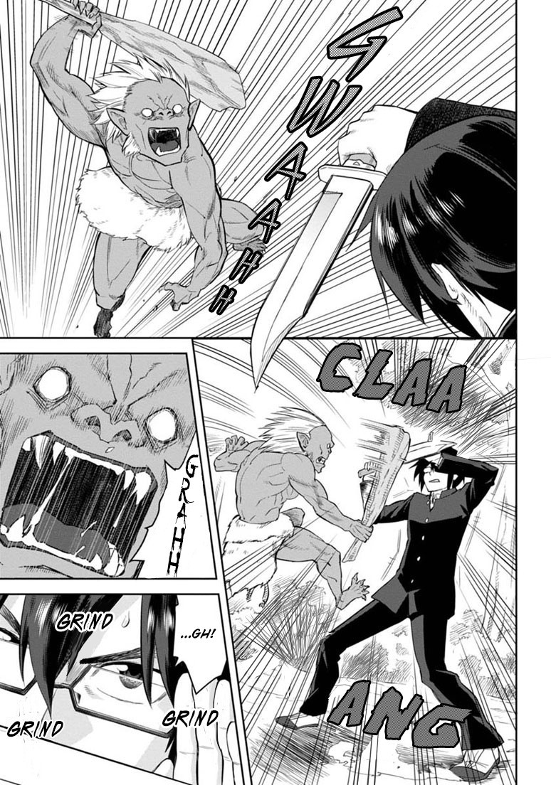 Konjiki no Moji Tsukai - Yuusha Yonin ni Makikomareta Unique Cheat chapter 3 page 9