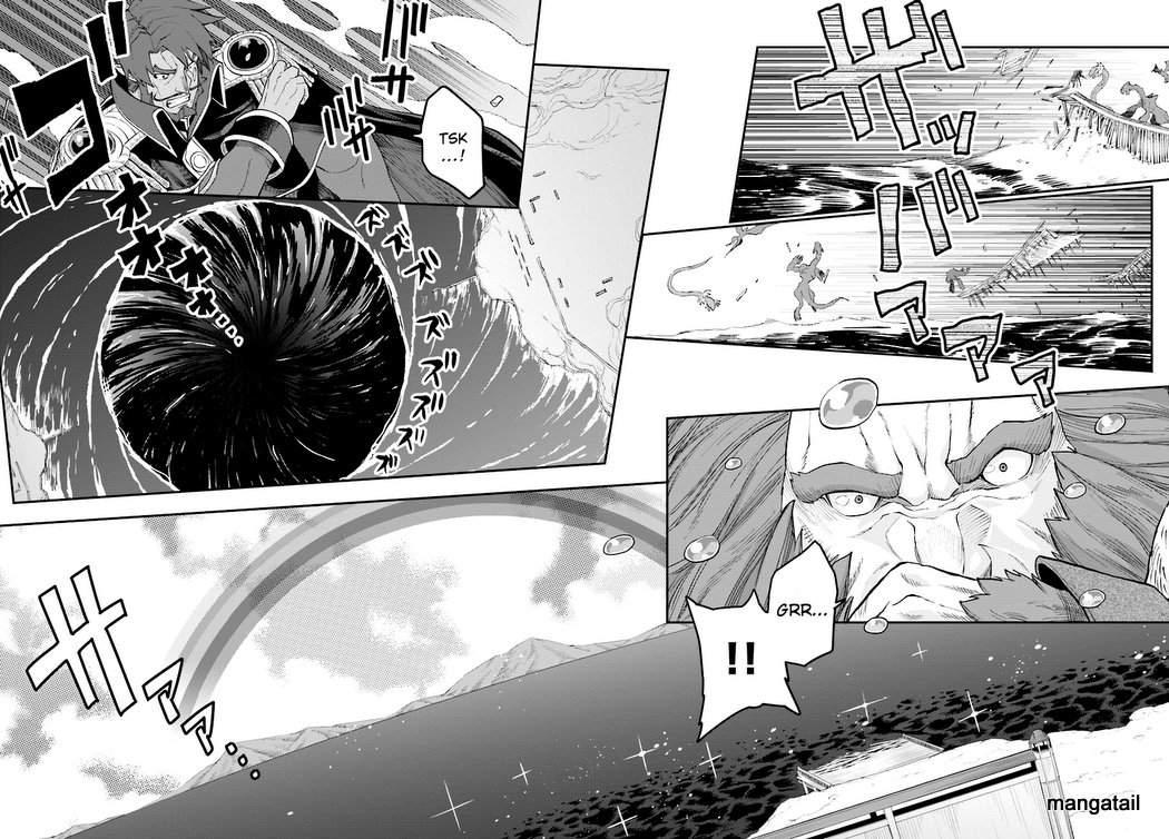 Konjiki no Moji Tsukai - Yuusha Yonin ni Makikomareta Unique Cheat chapter 34 page 12