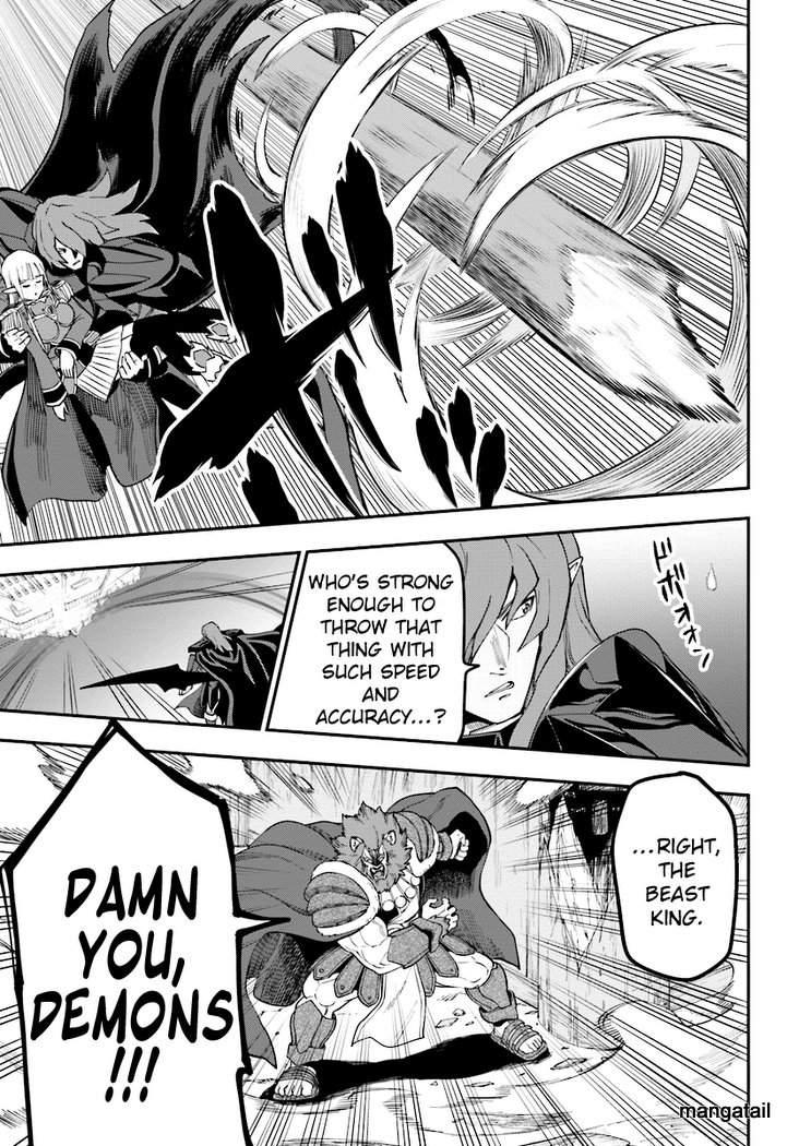 Konjiki no Moji Tsukai - Yuusha Yonin ni Makikomareta Unique Cheat chapter 34 page 14