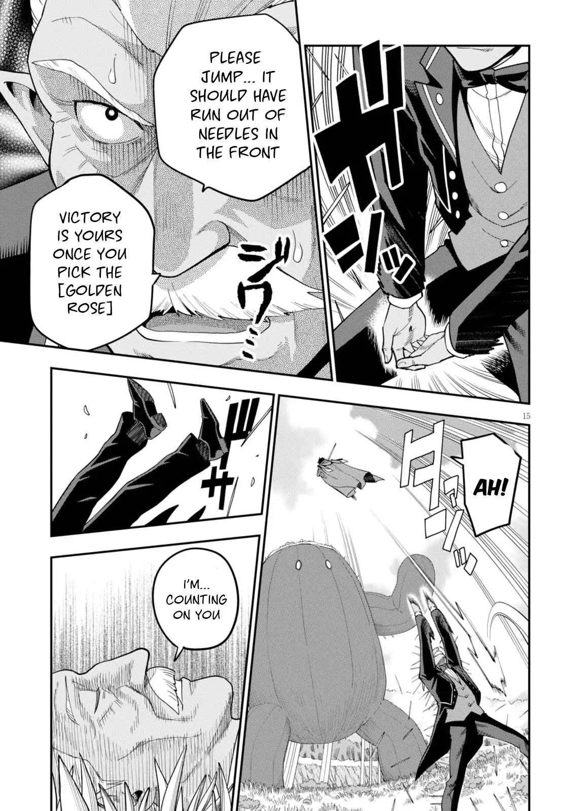 Konjiki no Moji Tsukai - Yuusha Yonin ni Makikomareta Unique Cheat chapter 37 page 16