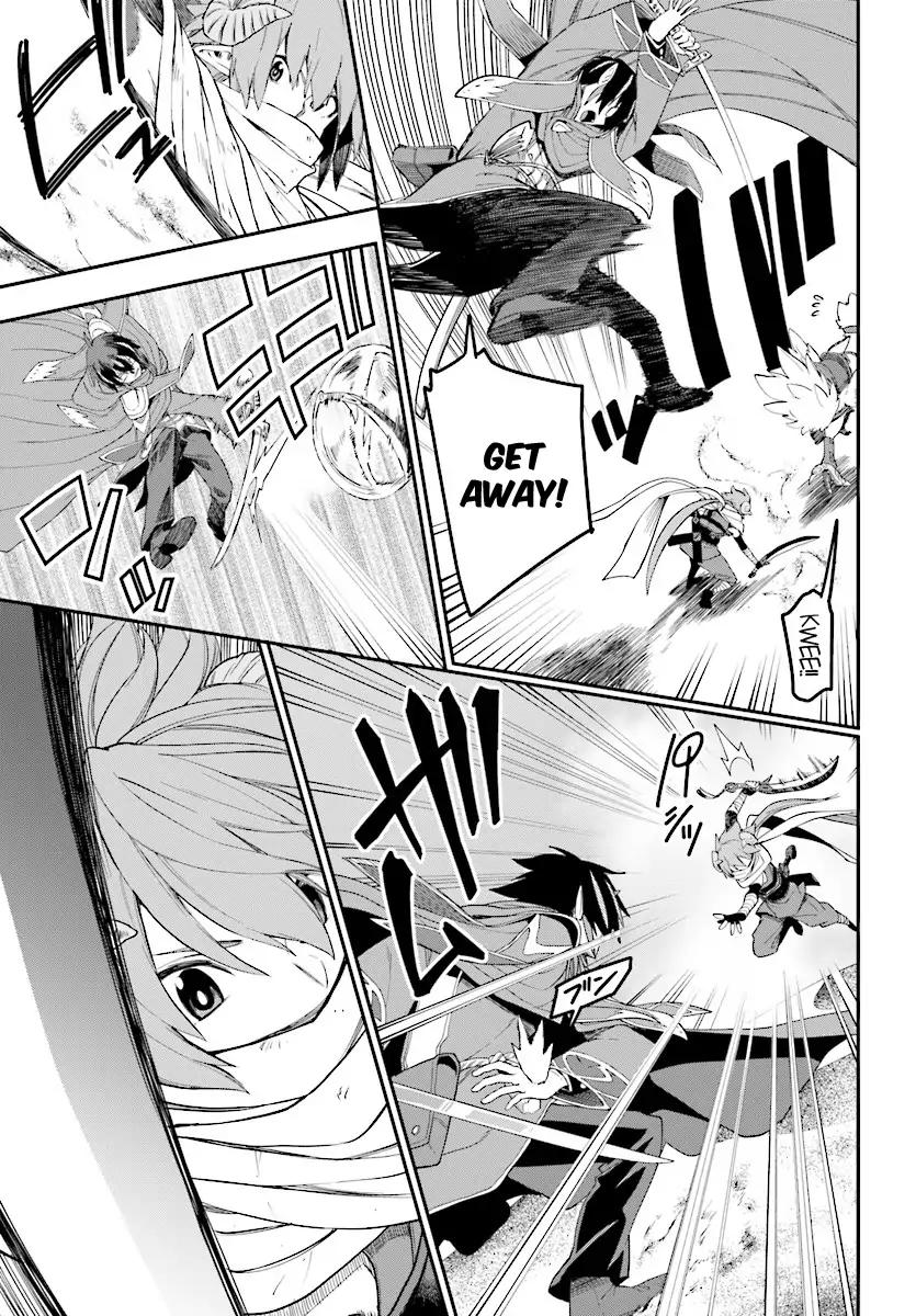 Konjiki no Moji Tsukai - Yuusha Yonin ni Makikomareta Unique Cheat chapter 41 page 13