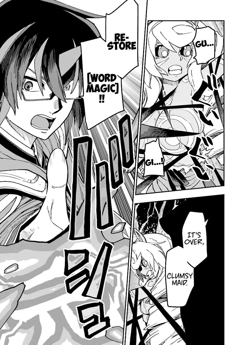 Konjiki no Moji Tsukai - Yuusha Yonin ni Makikomareta Unique Cheat chapter 49 page 20