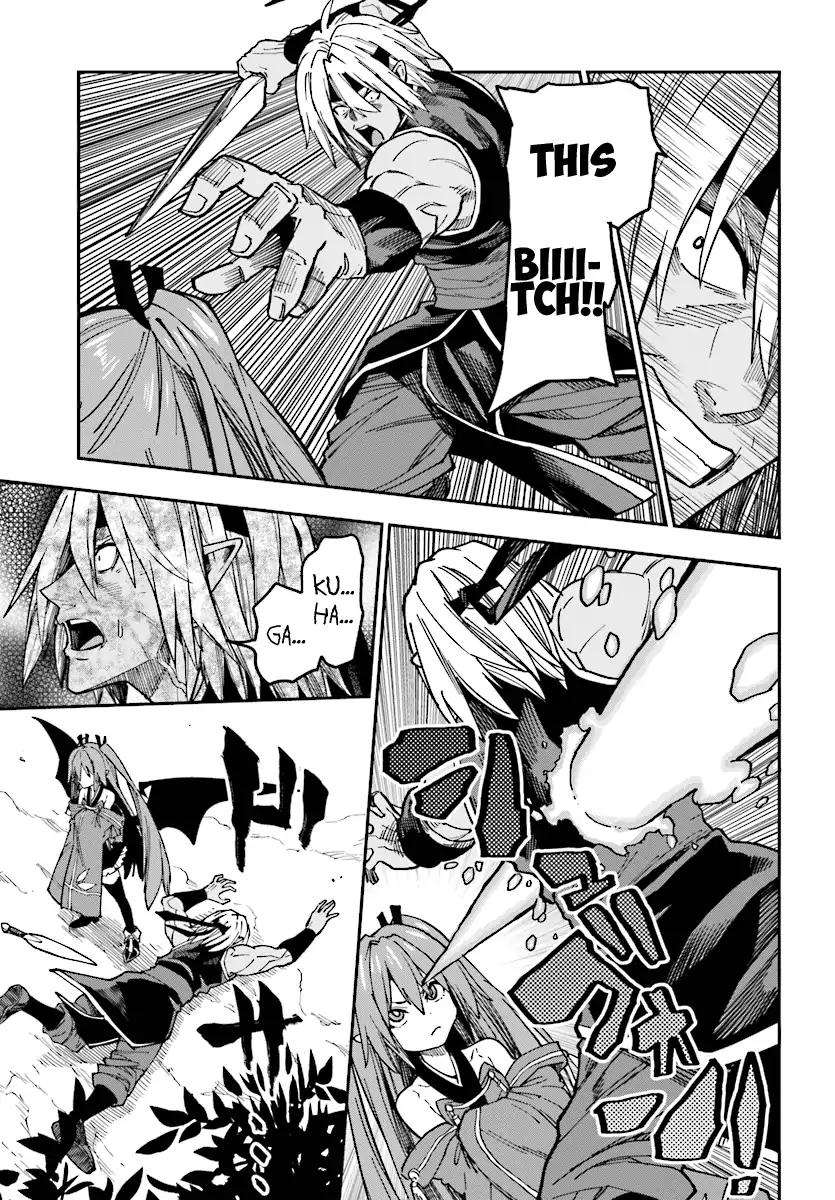 Konjiki no Moji Tsukai - Yuusha Yonin ni Makikomareta Unique Cheat chapter 49 page 7