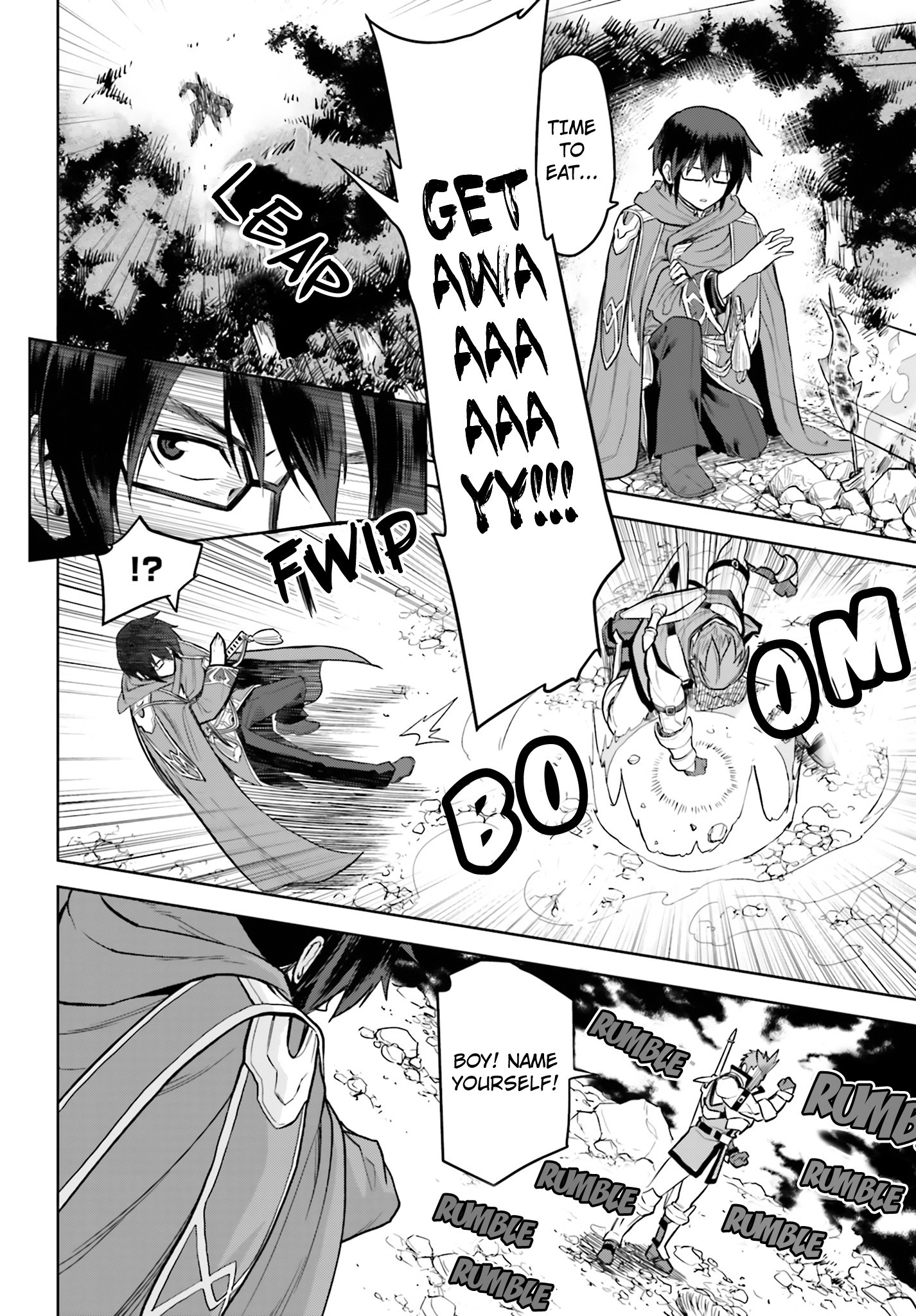 Konjiki no Moji Tsukai - Yuusha Yonin ni Makikomareta Unique Cheat chapter 5 page 8