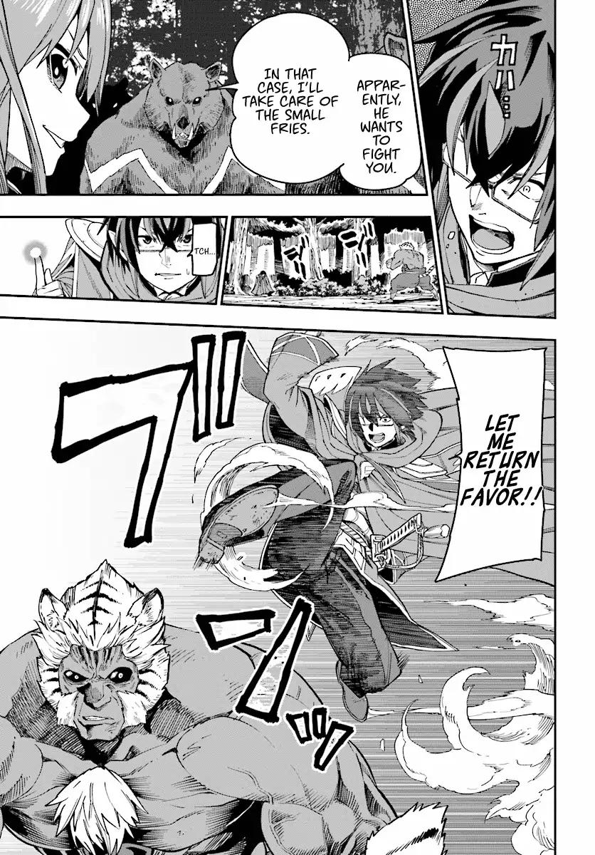 Konjiki no Moji Tsukai - Yuusha Yonin ni Makikomareta Unique Cheat chapter 51 page 15