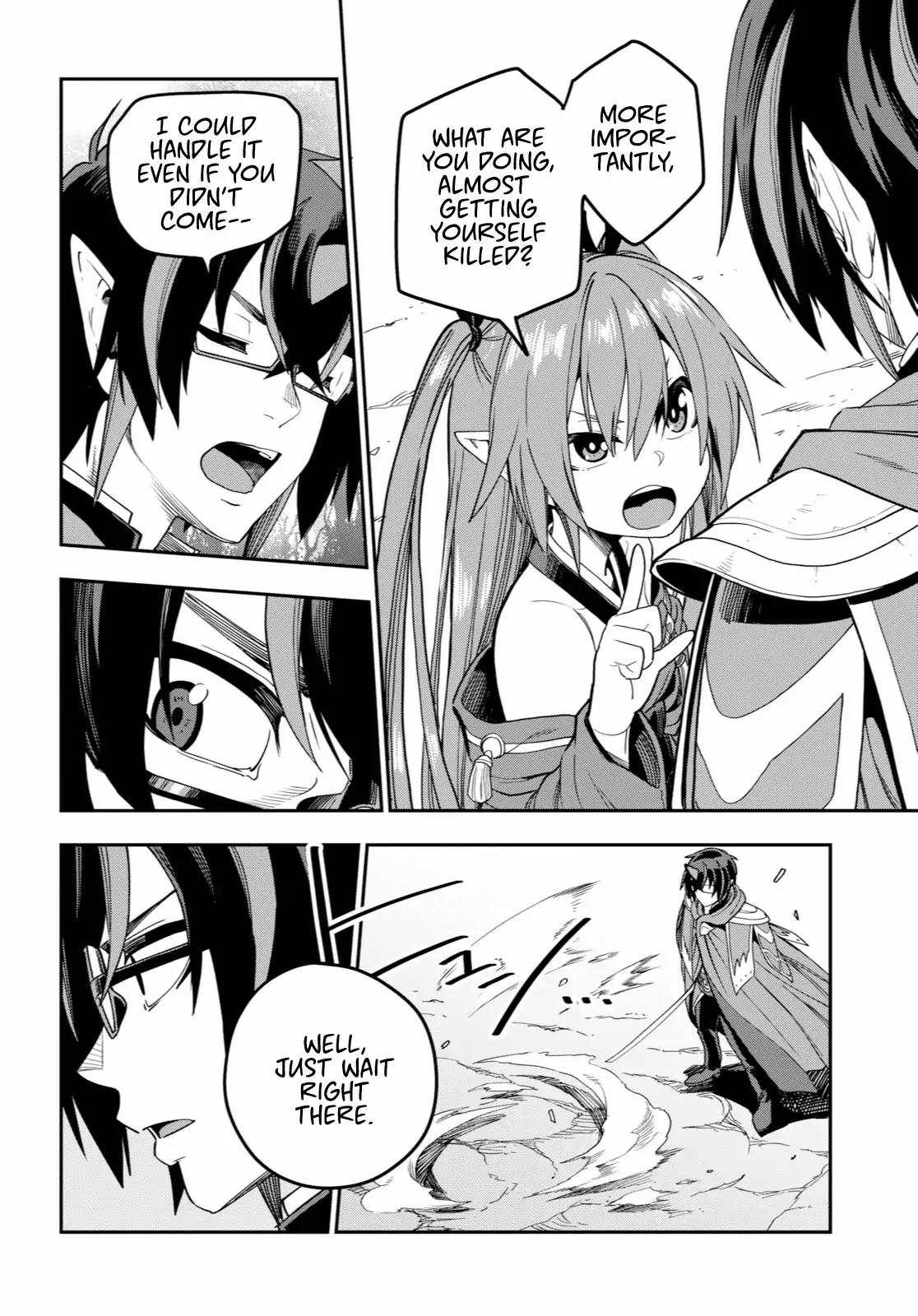 Konjiki no Moji Tsukai - Yuusha Yonin ni Makikomareta Unique Cheat chapter 52 page 2