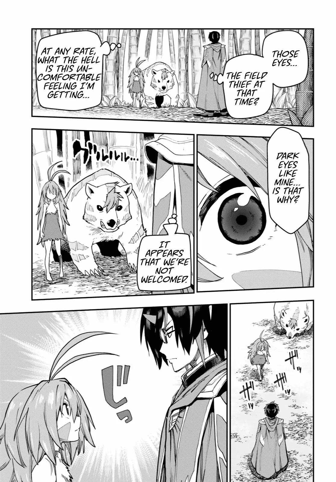 Konjiki no Moji Tsukai - Yuusha Yonin ni Makikomareta Unique Cheat chapter 53 page 9