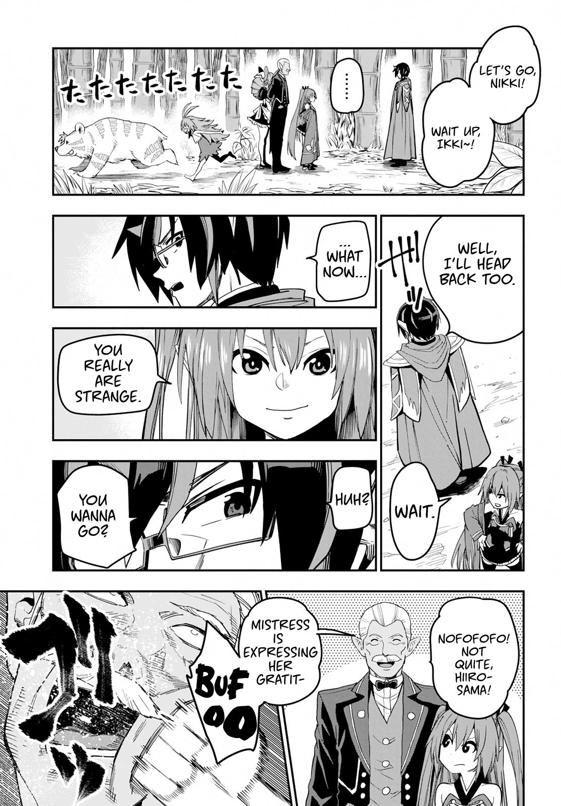 Konjiki no Moji Tsukai - Yuusha Yonin ni Makikomareta Unique Cheat chapter 54 page 11