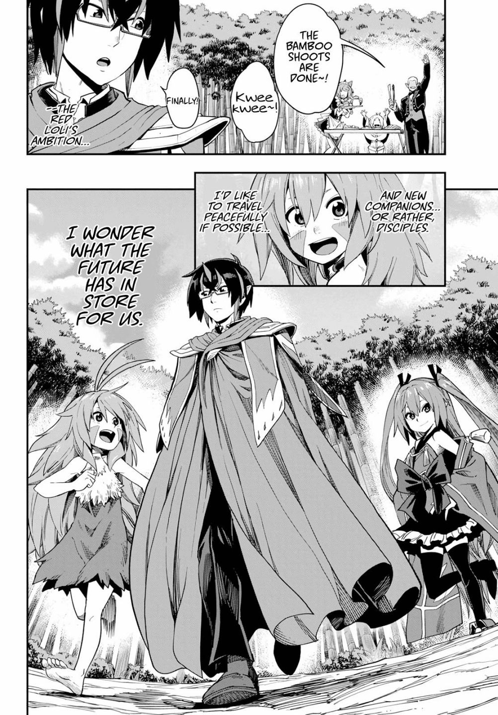 Konjiki no Moji Tsukai - Yuusha Yonin ni Makikomareta Unique Cheat chapter 55 page 34