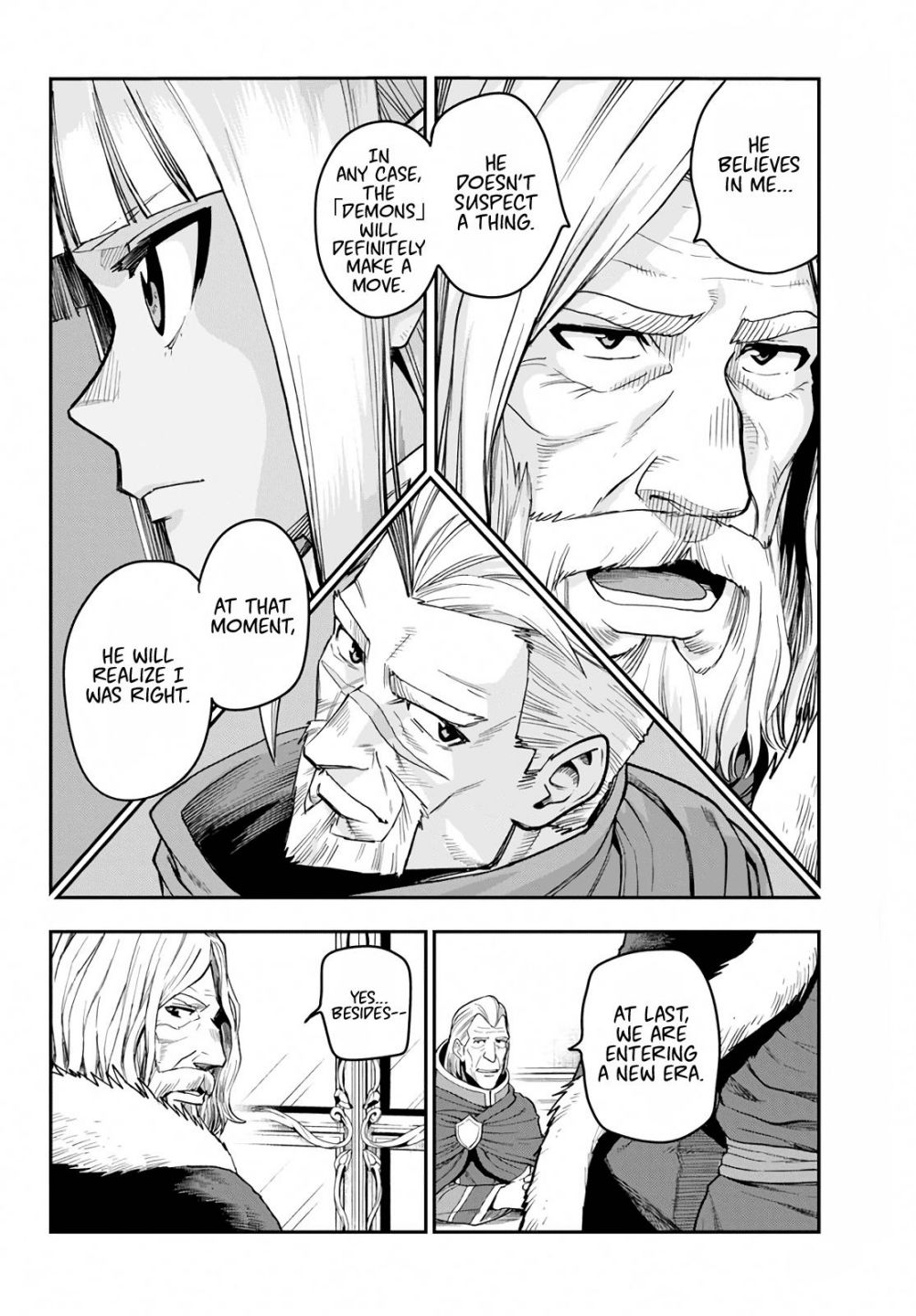 Konjiki no Moji Tsukai - Yuusha Yonin ni Makikomareta Unique Cheat chapter 56 page 14