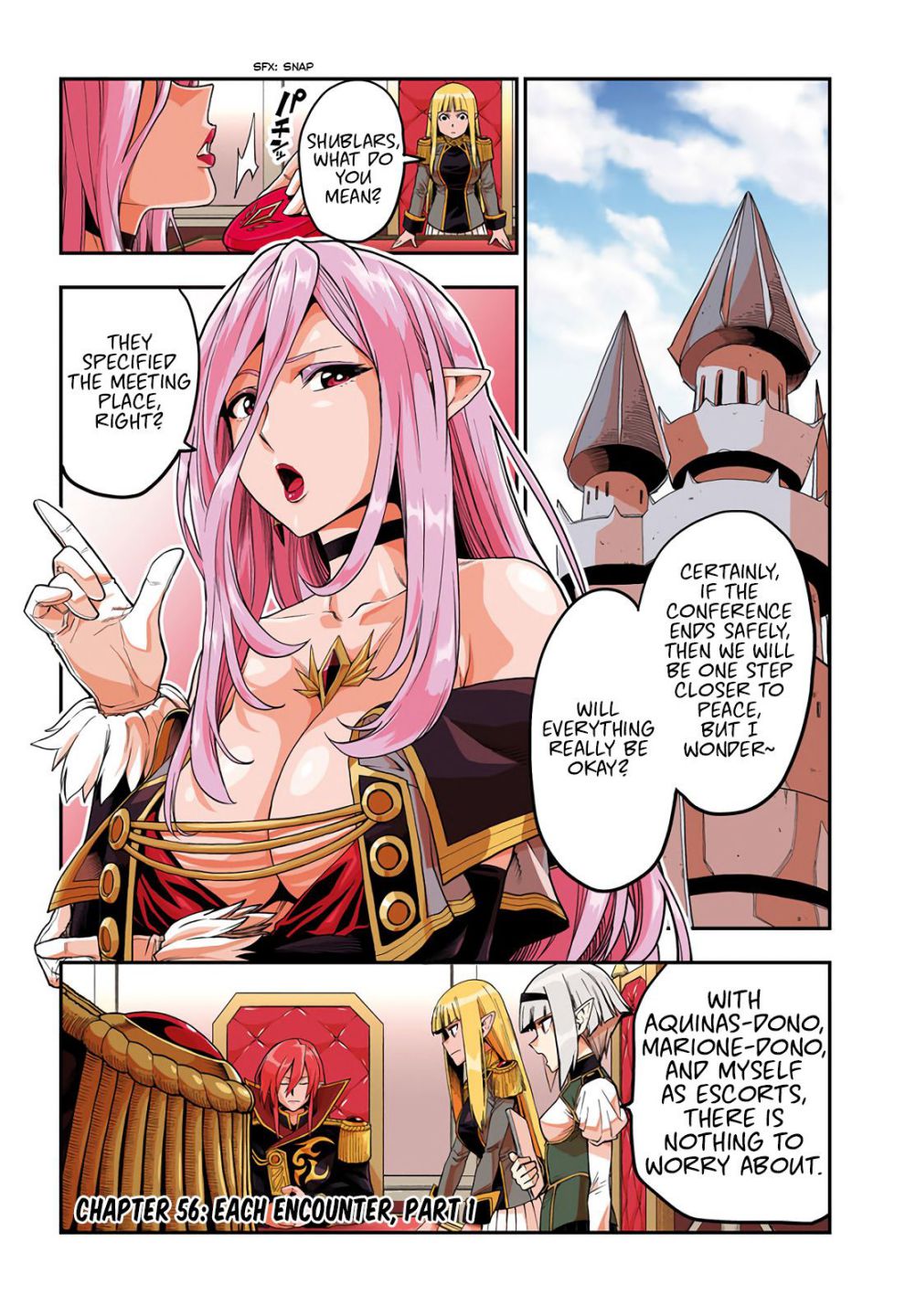 Konjiki no Moji Tsukai - Yuusha Yonin ni Makikomareta Unique Cheat chapter 56 page 2