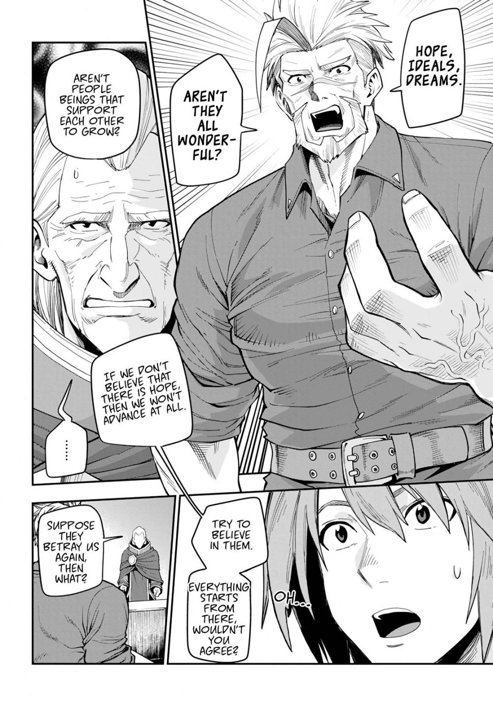 Konjiki no Moji Tsukai - Yuusha Yonin ni Makikomareta Unique Cheat chapter 56 page 8