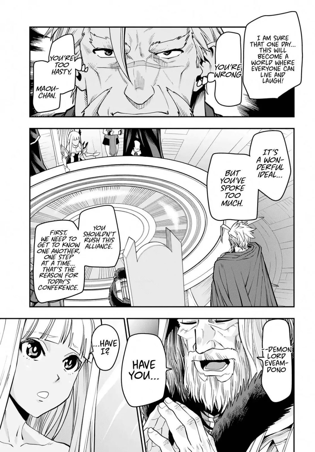 Konjiki no Moji Tsukai - Yuusha Yonin ni Makikomareta Unique Cheat chapter 59 page 11