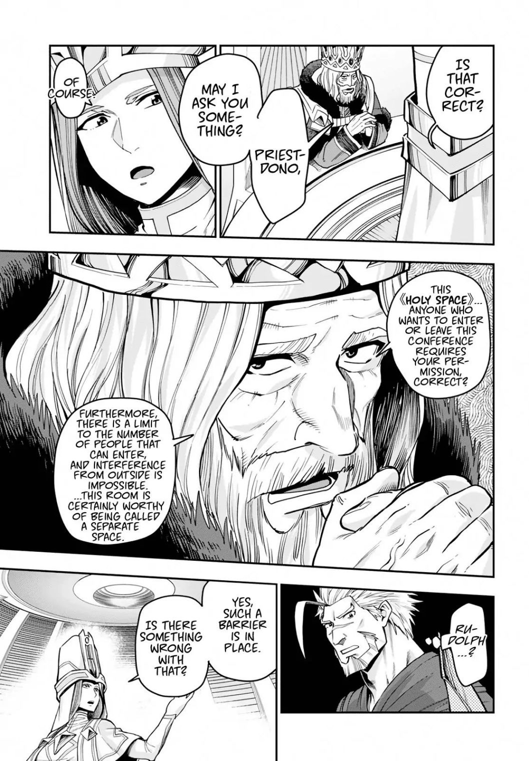 Konjiki no Moji Tsukai - Yuusha Yonin ni Makikomareta Unique Cheat chapter 59 page 5