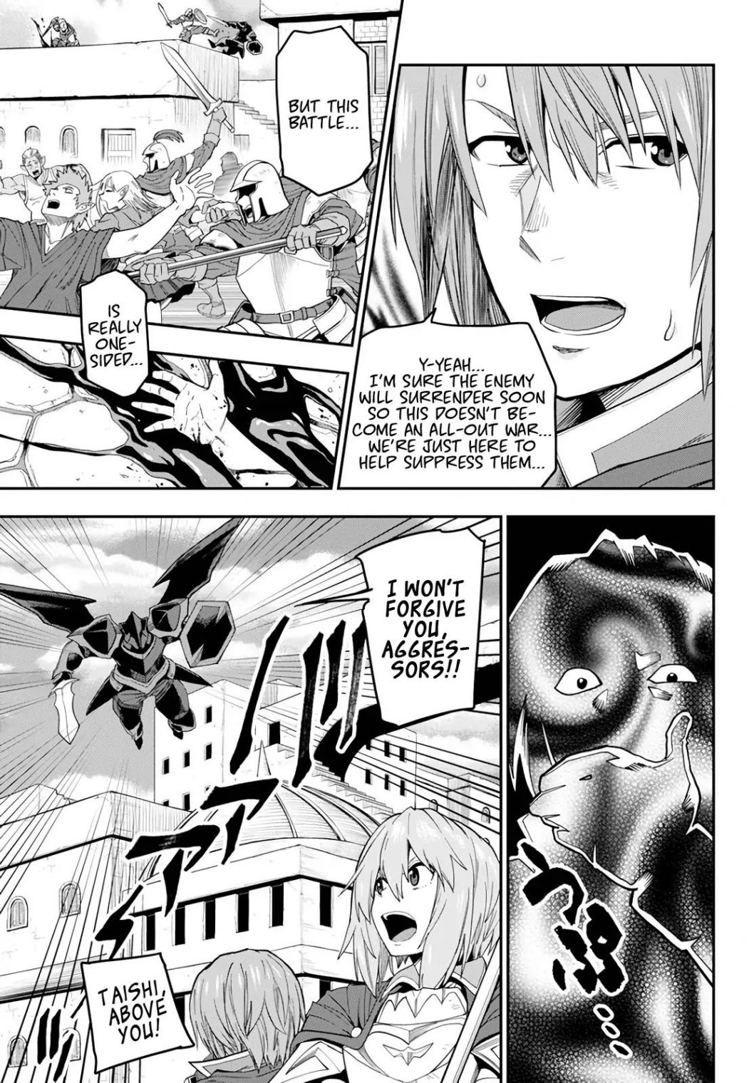 Konjiki no Moji Tsukai - Yuusha Yonin ni Makikomareta Unique Cheat chapter 60 page 28