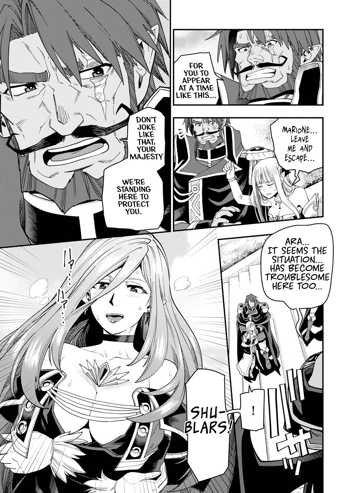 Konjiki no Moji Tsukai - Yuusha Yonin ni Makikomareta Unique Cheat chapter 63 page 24