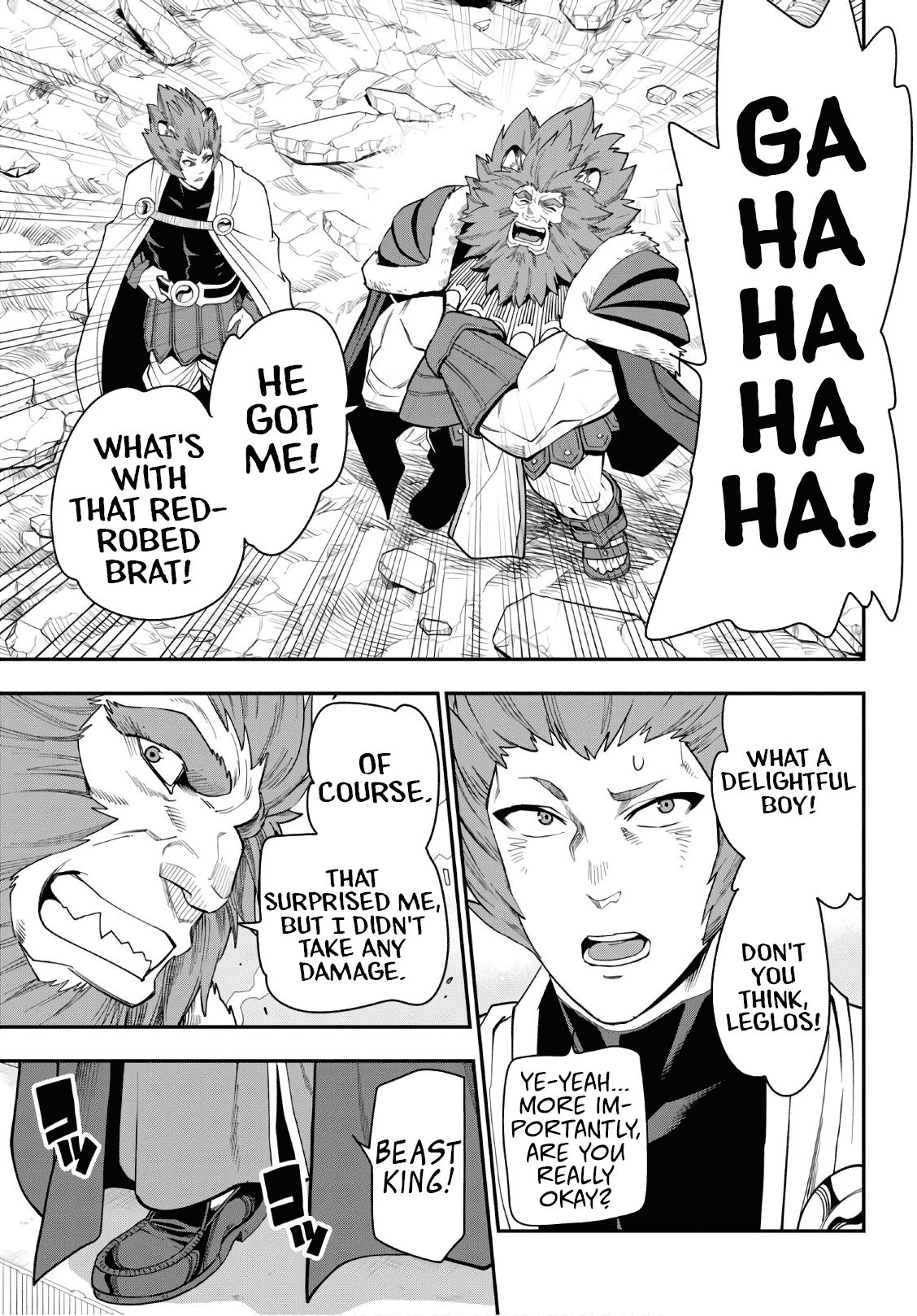 Konjiki no Moji Tsukai - Yuusha Yonin ni Makikomareta Unique Cheat chapter 65 page 8