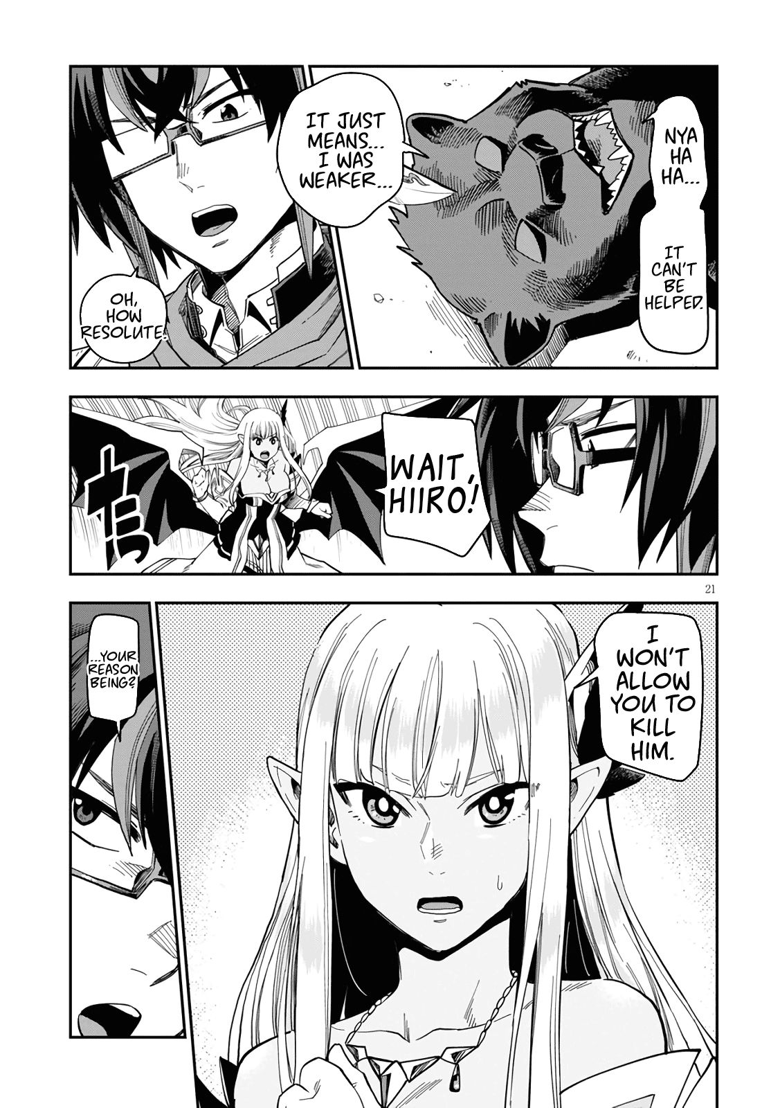 Konjiki no Moji Tsukai - Yuusha Yonin ni Makikomareta Unique Cheat chapter 68 page 21