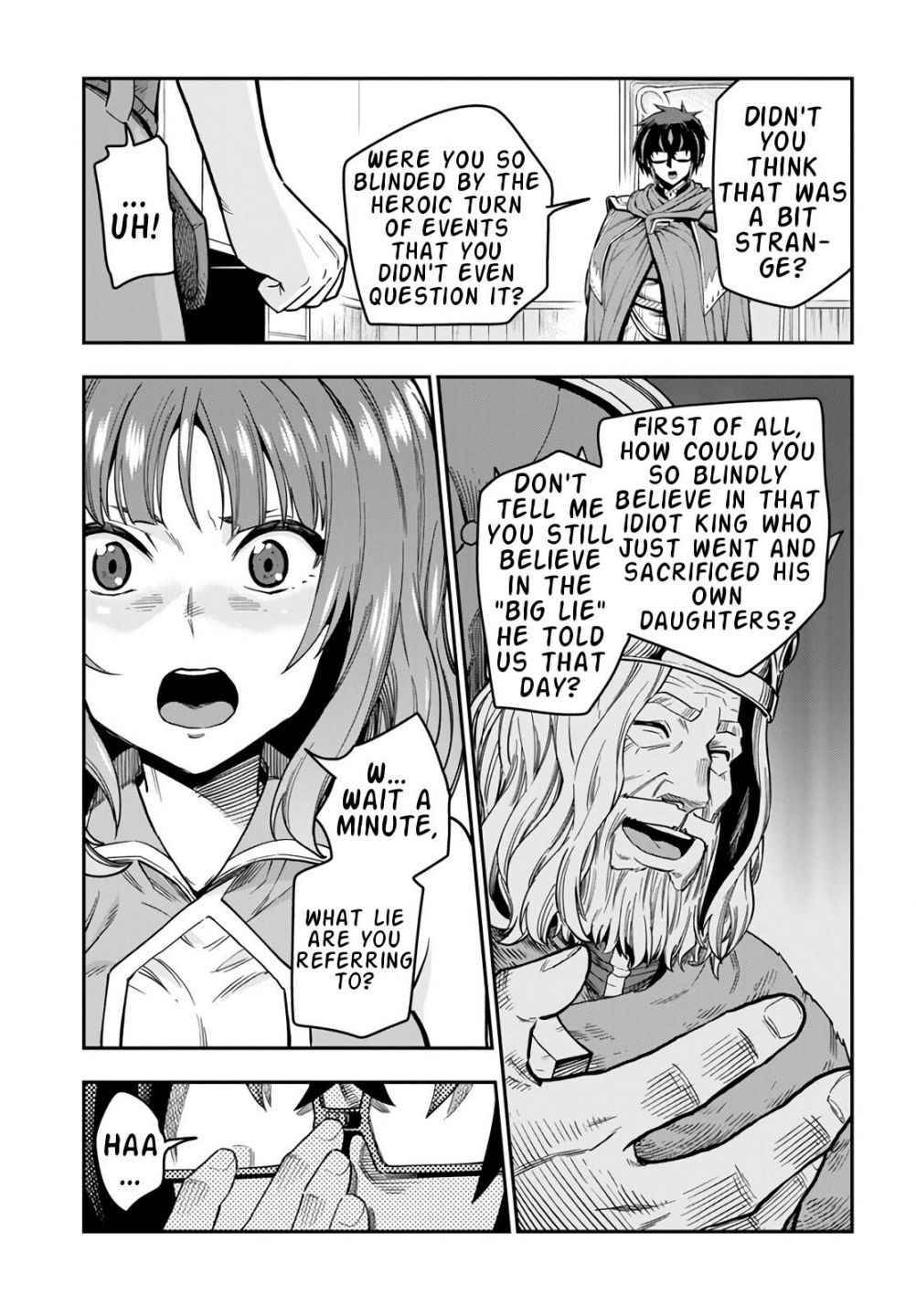 Konjiki no Moji Tsukai - Yuusha Yonin ni Makikomareta Unique Cheat chapter 70 page 7