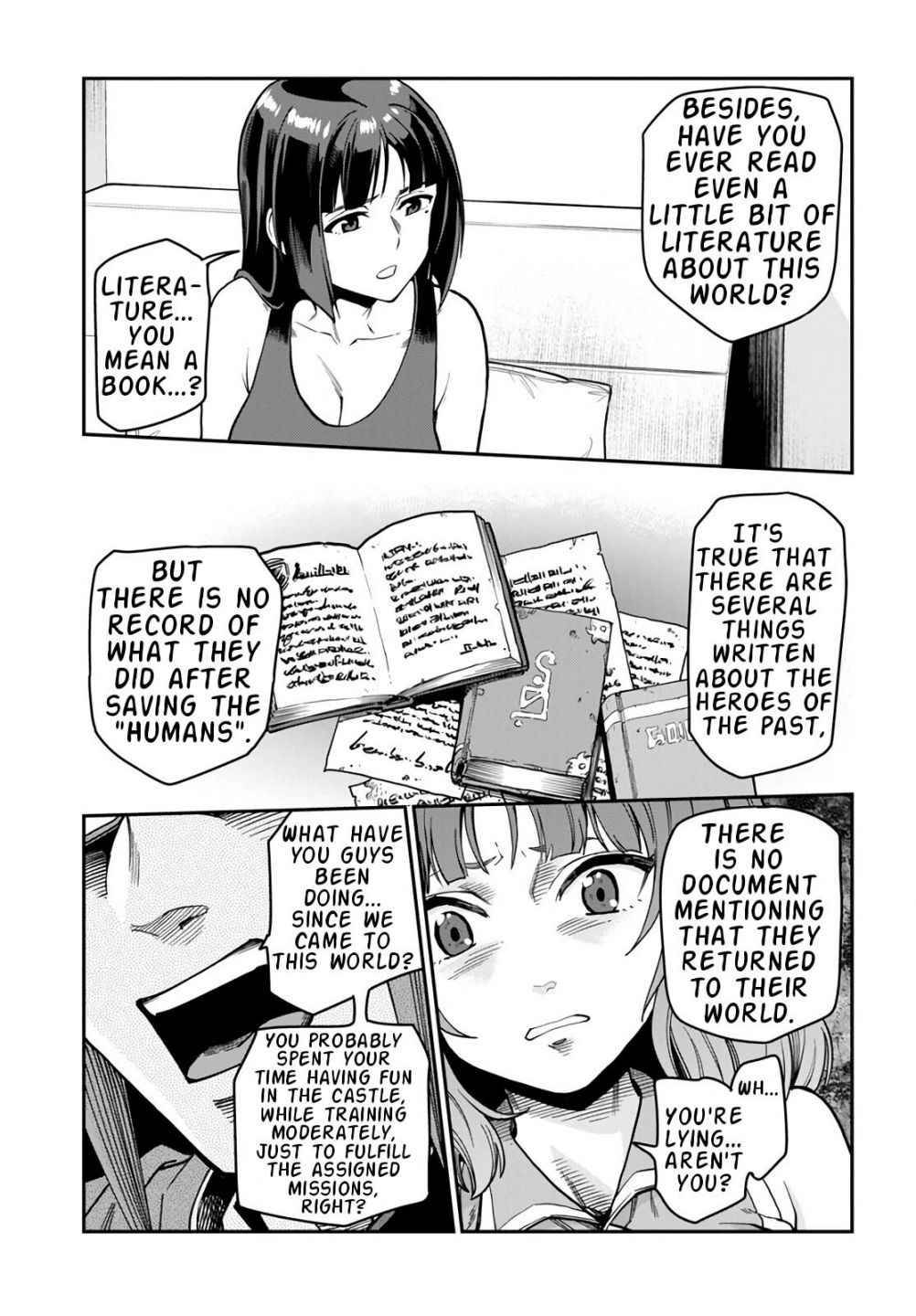 Konjiki no Moji Tsukai - Yuusha Yonin ni Makikomareta Unique Cheat chapter 70 page 9