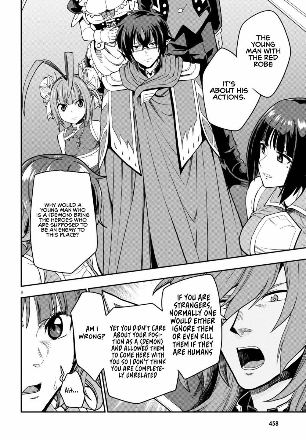 Konjiki no Moji Tsukai - Yuusha Yonin ni Makikomareta Unique Cheat chapter 72 page 10