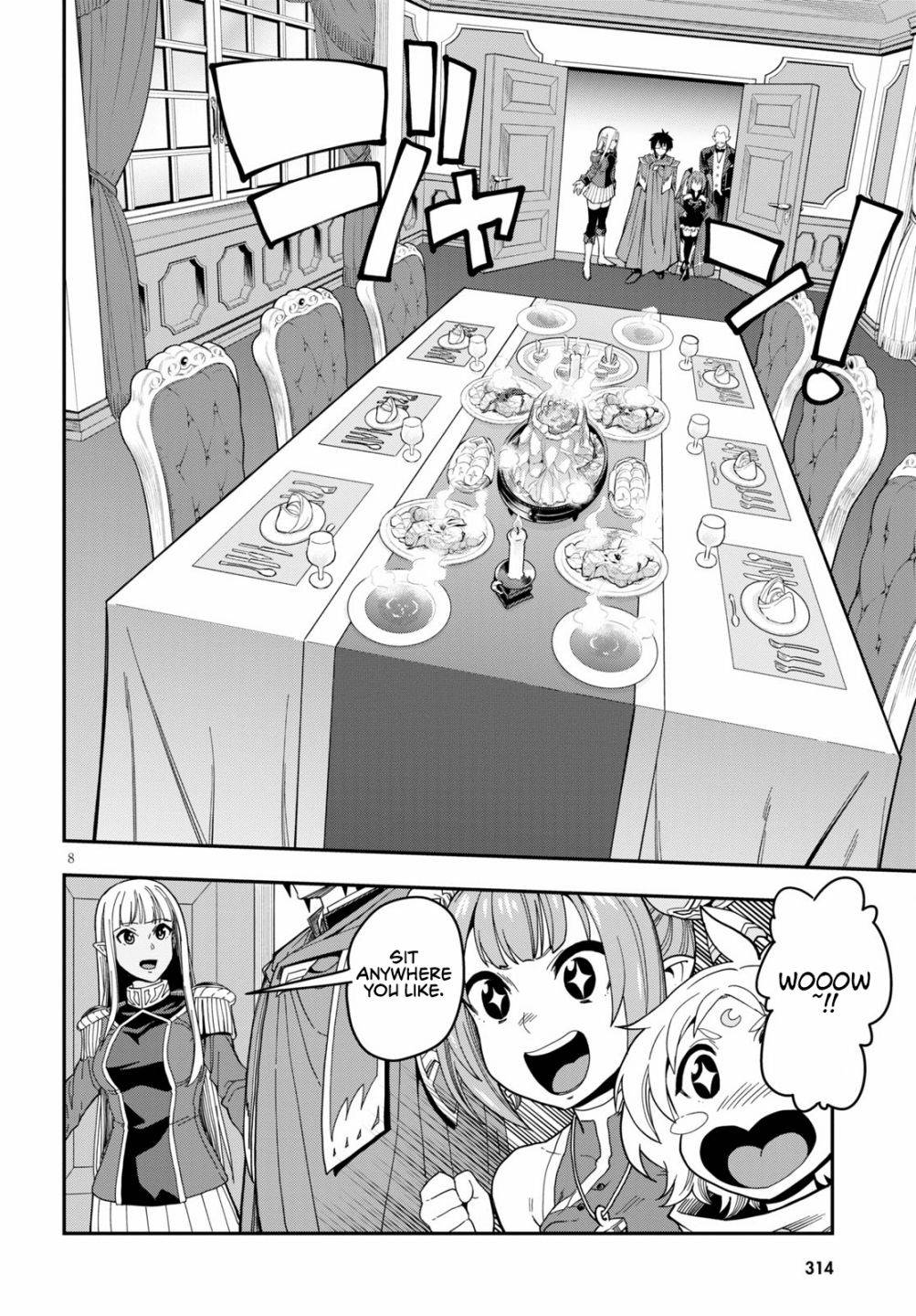 Konjiki no Moji Tsukai - Yuusha Yonin ni Makikomareta Unique Cheat chapter 73 page 10