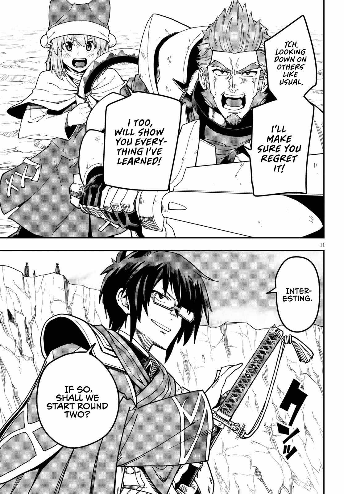 Konjiki no Moji Tsukai - Yuusha Yonin ni Makikomareta Unique Cheat chapter 81 page 15