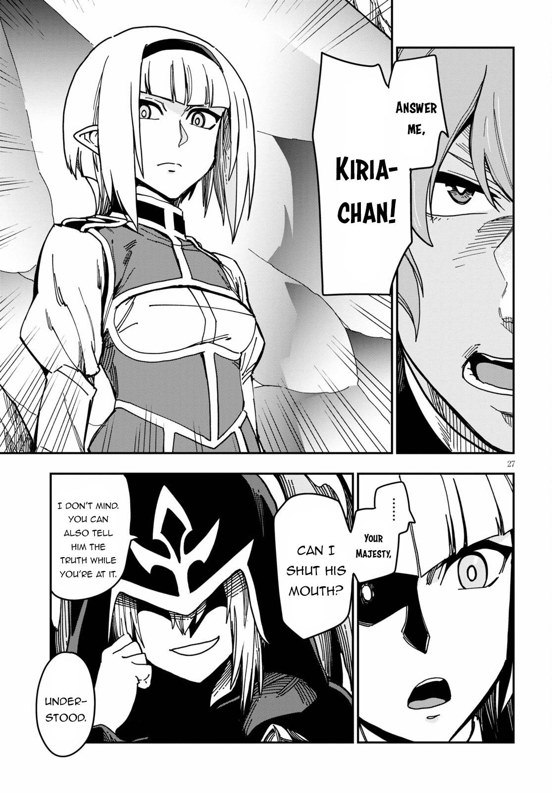 Konjiki no Moji Tsukai - Yuusha Yonin ni Makikomareta Unique Cheat chapter 83 page 28