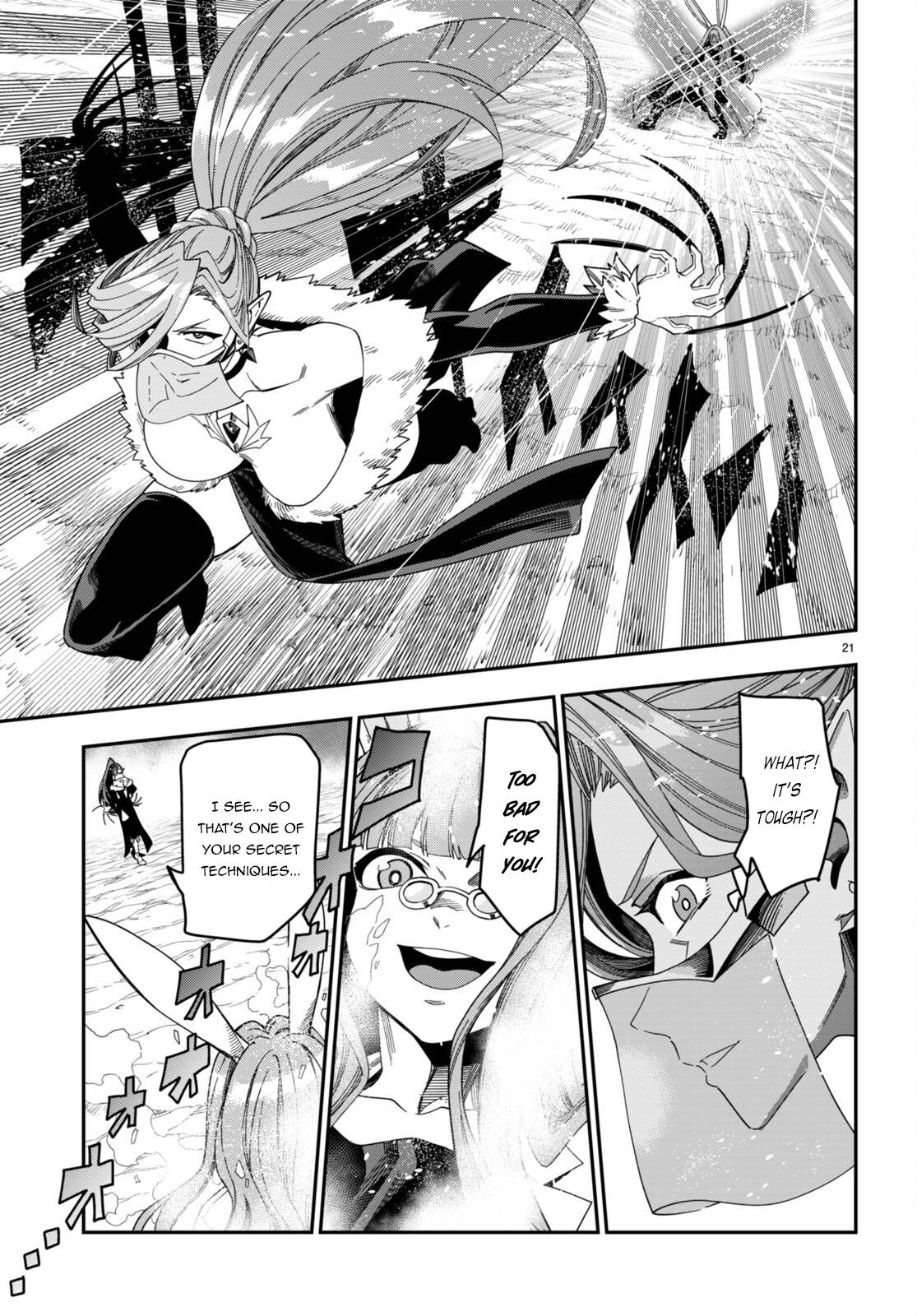 Konjiki no Moji Tsukai - Yuusha Yonin ni Makikomareta Unique Cheat chapter 87 page 22