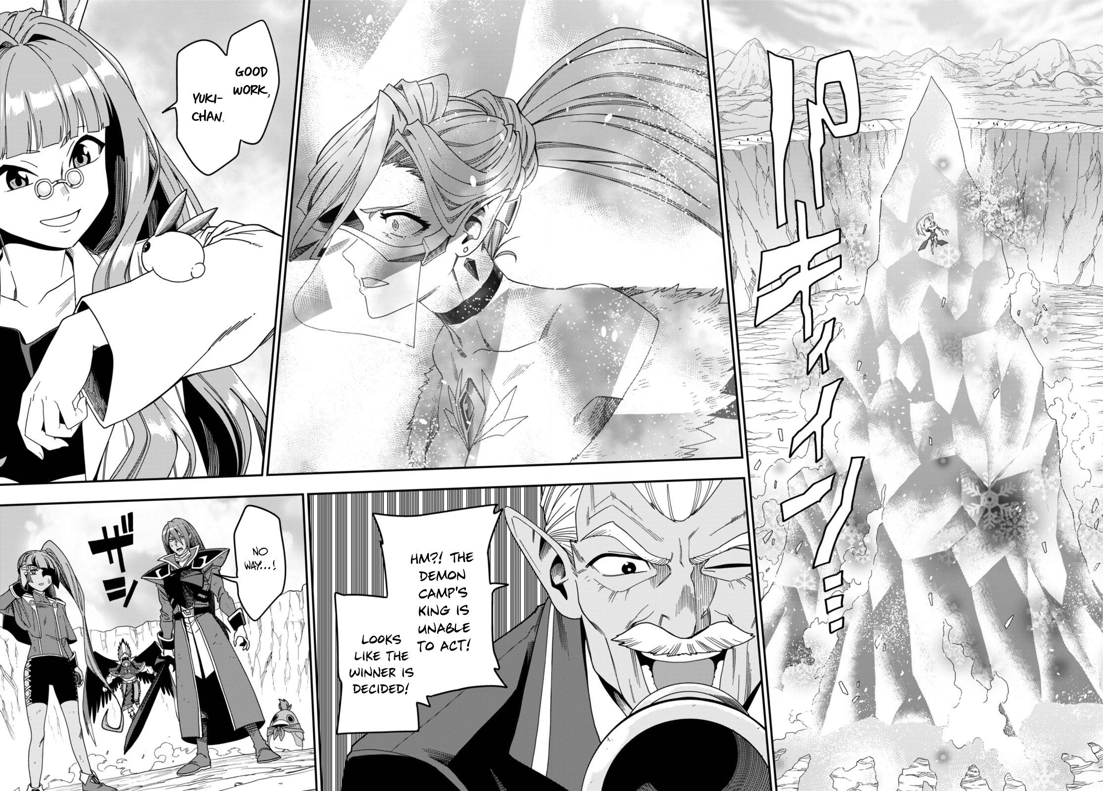 Konjiki no Moji Tsukai - Yuusha Yonin ni Makikomareta Unique Cheat chapter 87 page 29