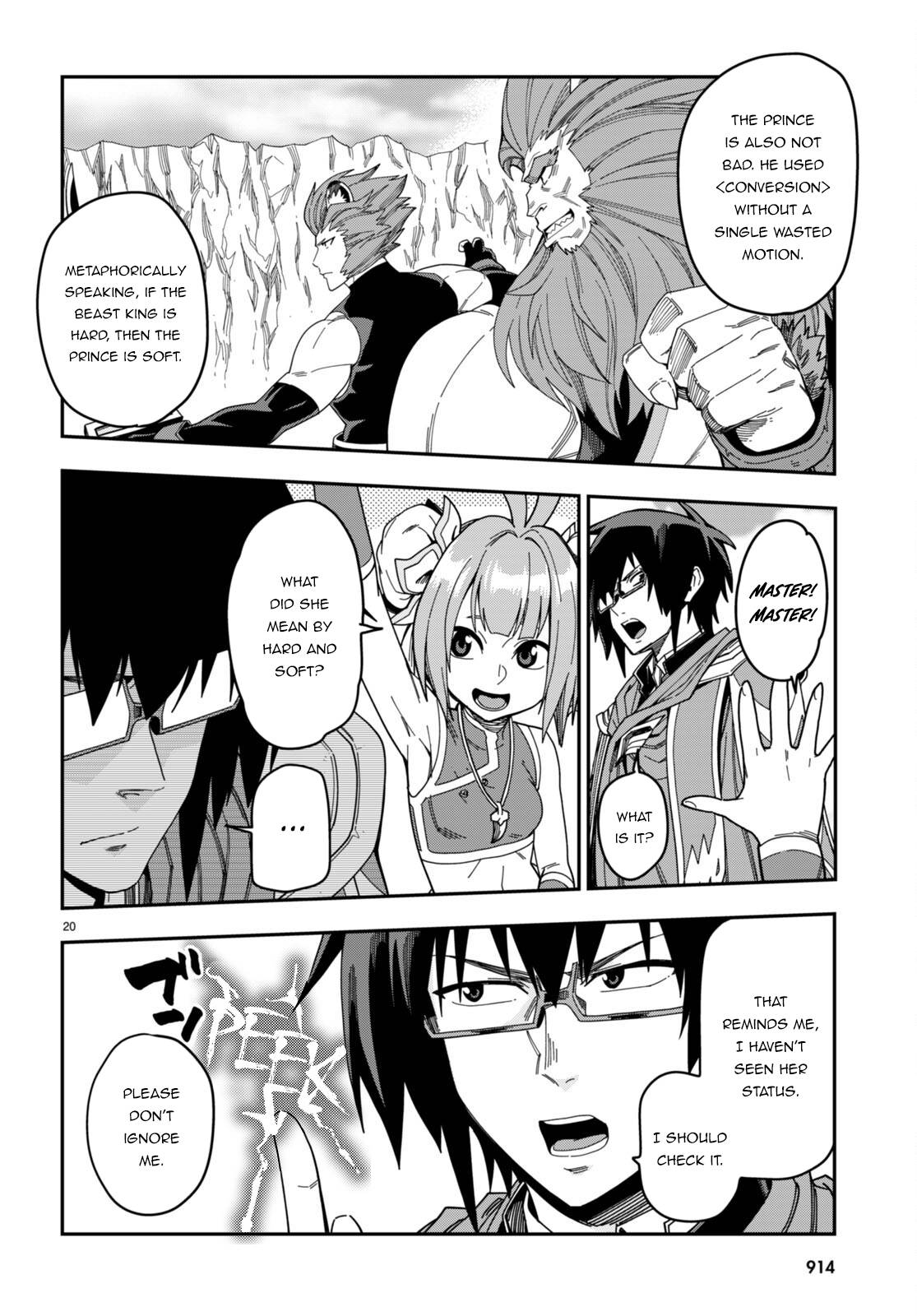 Konjiki no Moji Tsukai - Yuusha Yonin ni Makikomareta Unique Cheat chapter 89 page 20