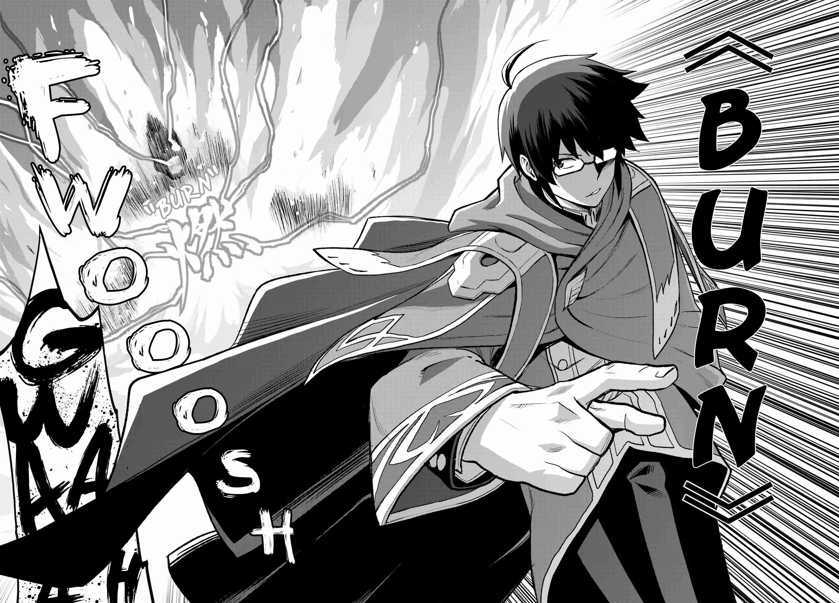 Konjiki no Moji Tsukai - Yuusha Yonin ni Makikomareta Unique Cheat chapter 9.5 page 12