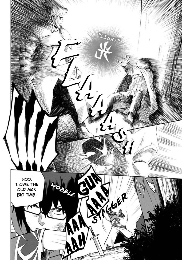 Konjiki no Moji Tsukai - Yuusha Yonin ni Makikomareta Unique Cheat chapter 9 page 20