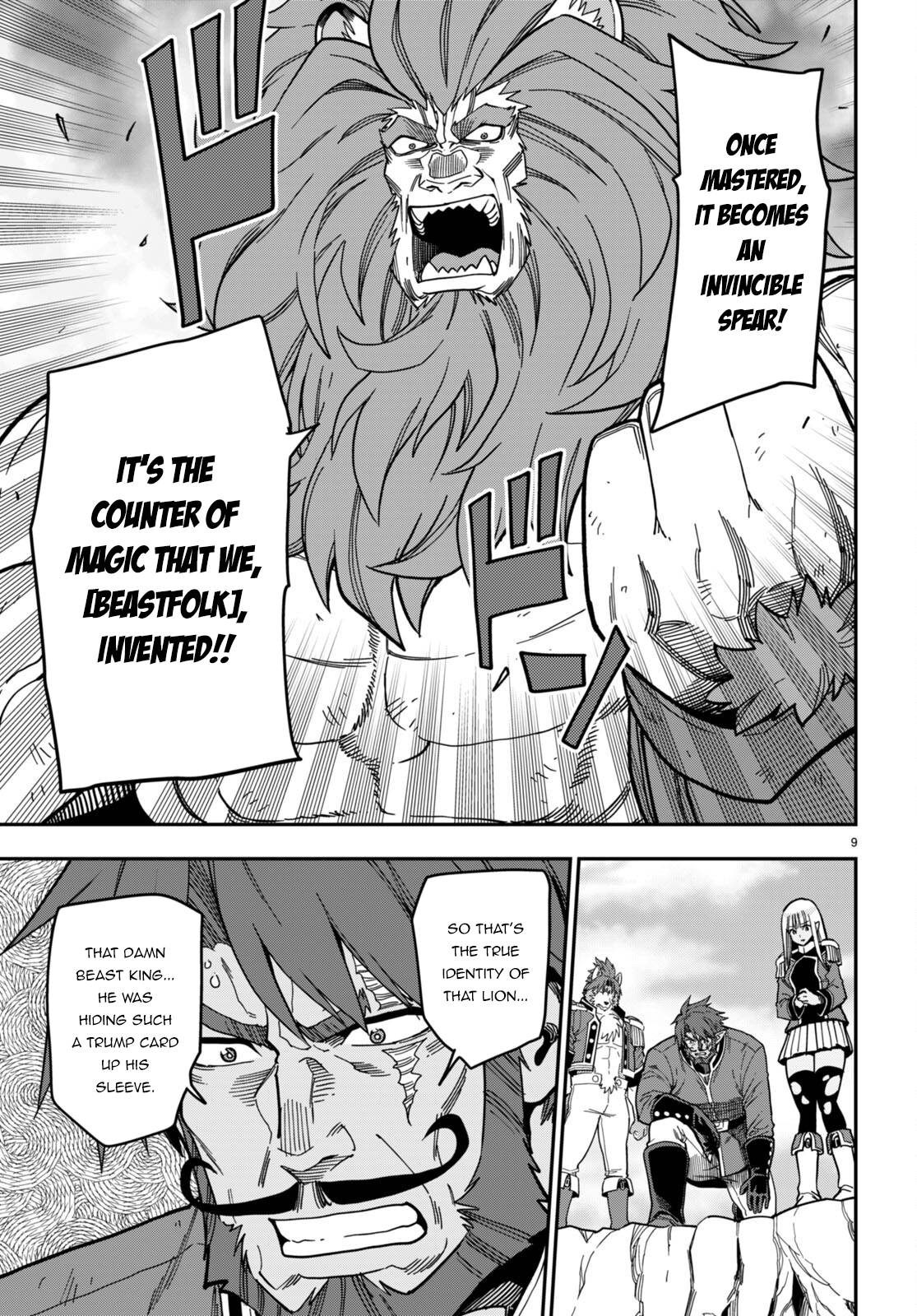 Konjiki no Moji Tsukai - Yuusha Yonin ni Makikomareta Unique Cheat chapter 93 page 10