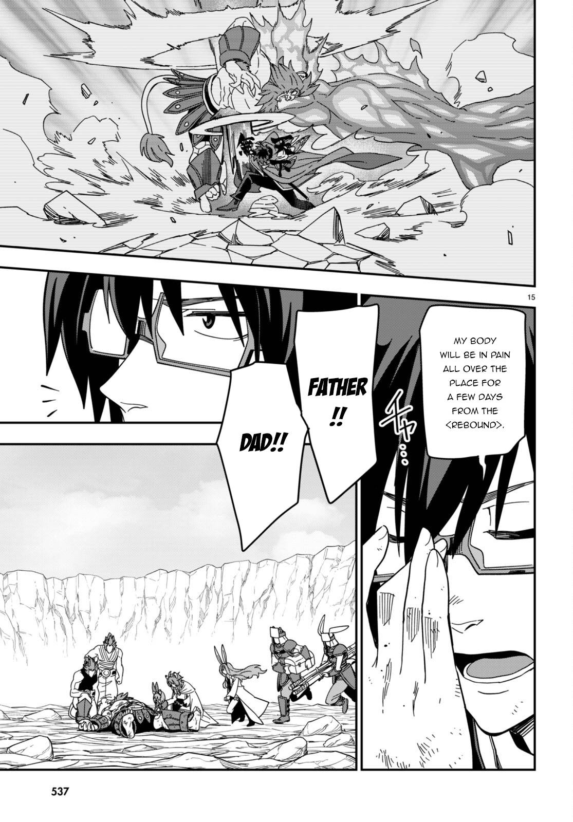 Konjiki no Moji Tsukai - Yuusha Yonin ni Makikomareta Unique Cheat chapter 94 page 16