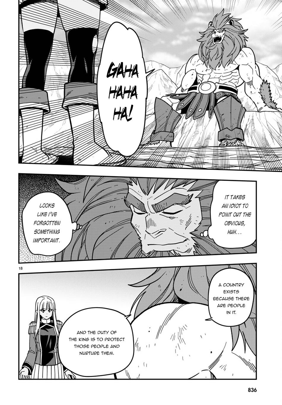 Konjiki no Moji Tsukai - Yuusha Yonin ni Makikomareta Unique Cheat chapter 95 page 18