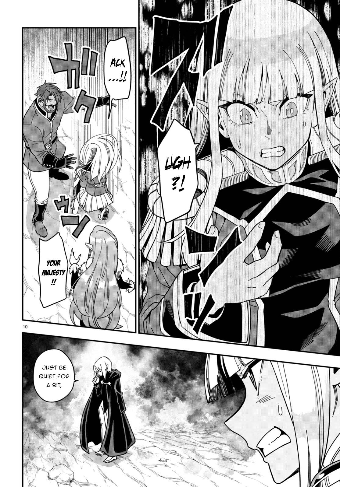 Konjiki no Moji Tsukai - Yuusha Yonin ni Makikomareta Unique Cheat chapter 96 page 13