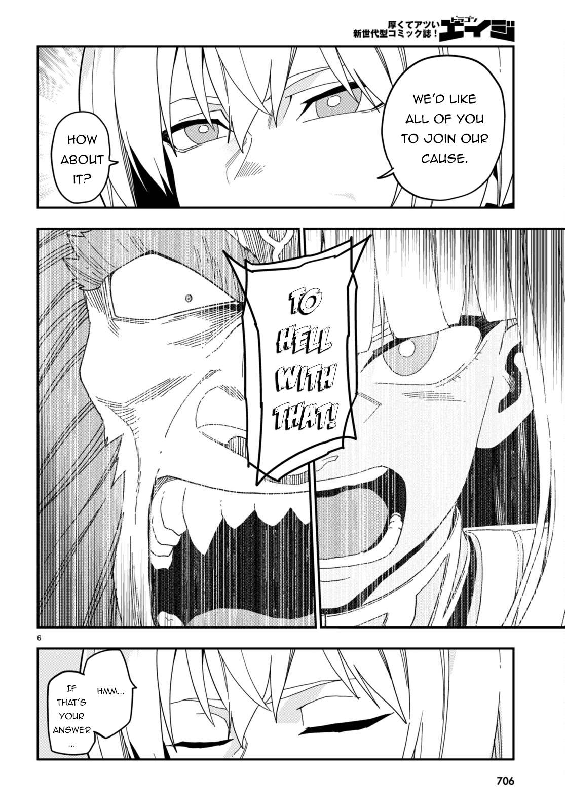 Konjiki no Moji Tsukai - Yuusha Yonin ni Makikomareta Unique Cheat chapter 97 page 6