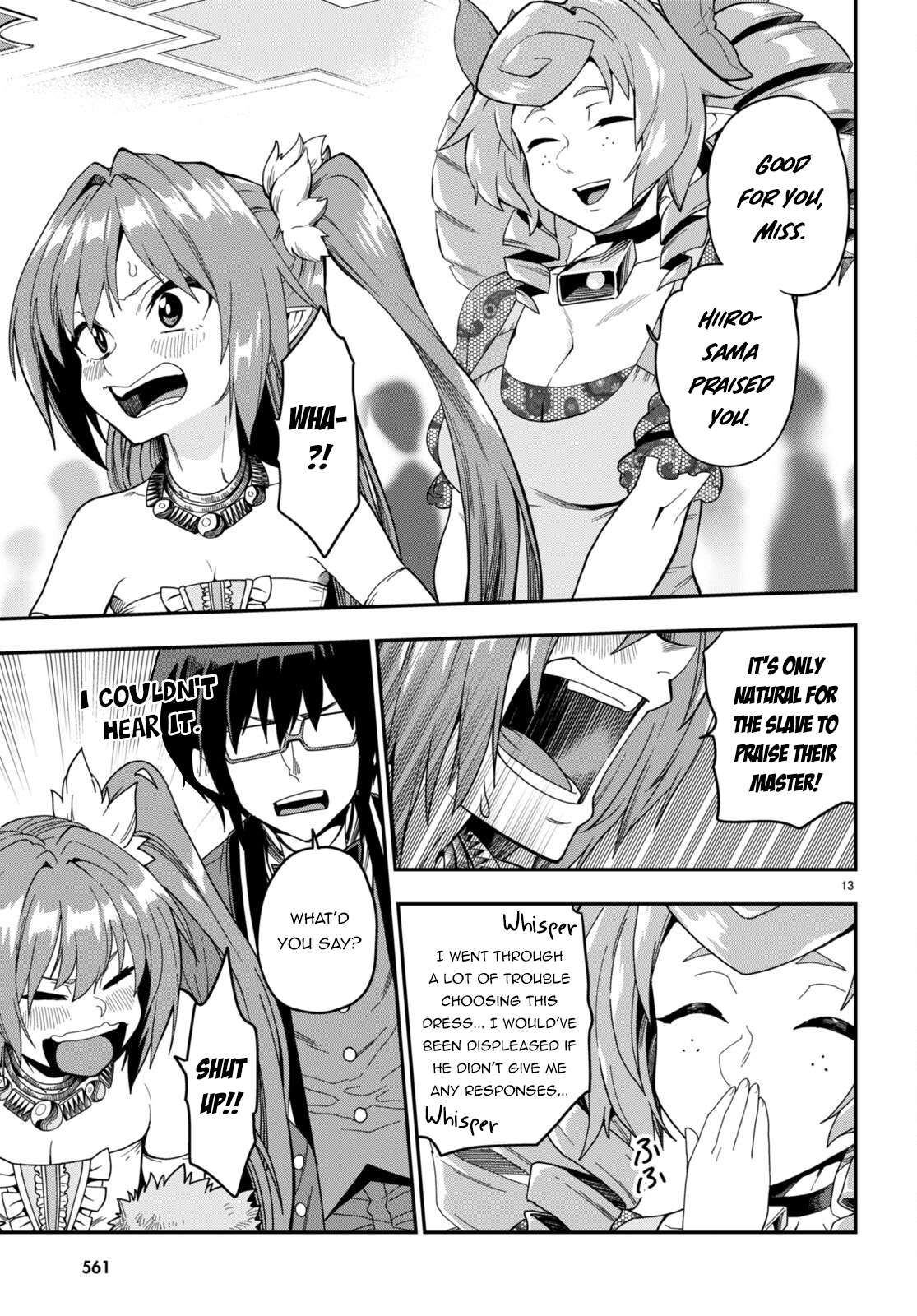 Konjiki no Moji Tsukai - Yuusha Yonin ni Makikomareta Unique Cheat chapter 99 page 14