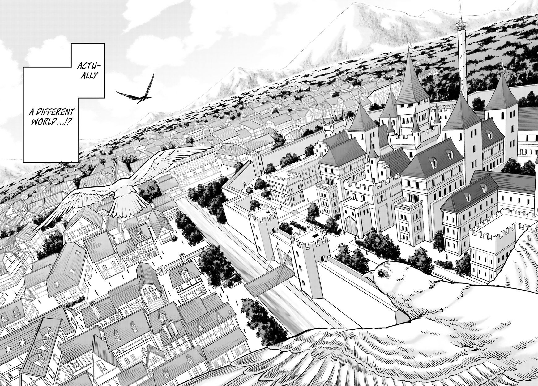 Konjiki no Word Master – Yuusha Yonin ni Makikomareta Unique Cheat chapter 1 page 10