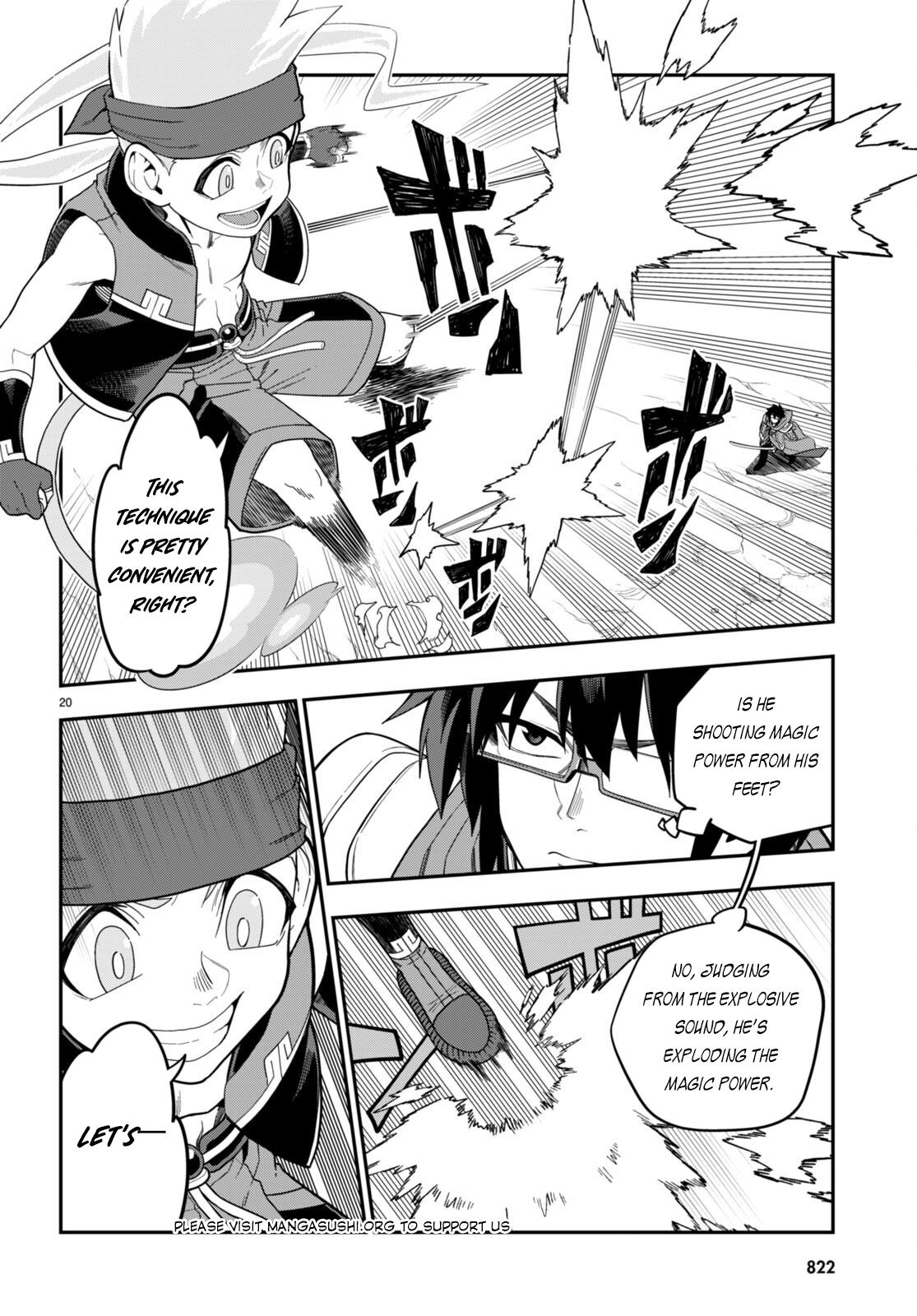 Konjiki no Word Master – Yuusha Yonin ni Makikomareta Unique Cheat chapter 105 page 21