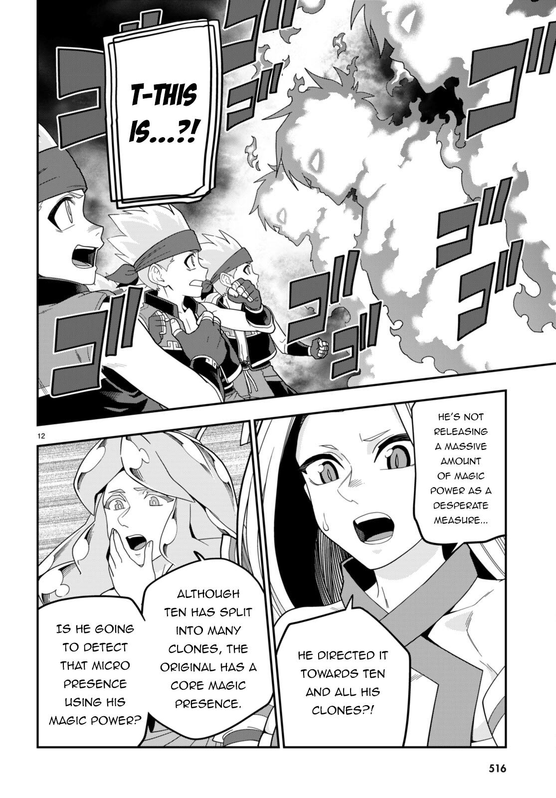 Konjiki no Word Master – Yuusha Yonin ni Makikomareta Unique Cheat chapter 106 page 12
