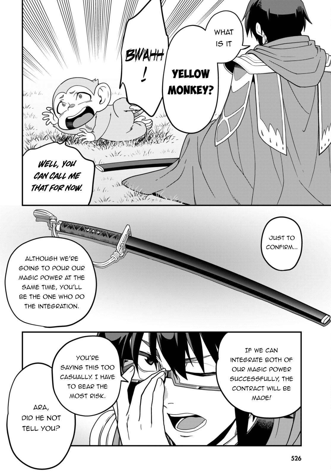 Konjiki no Word Master – Yuusha Yonin ni Makikomareta Unique Cheat chapter 106 page 22