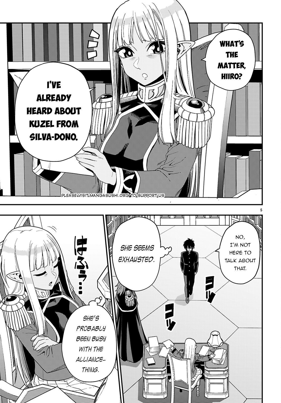 Konjiki no Word Master – Yuusha Yonin ni Makikomareta Unique Cheat chapter 109 page 6