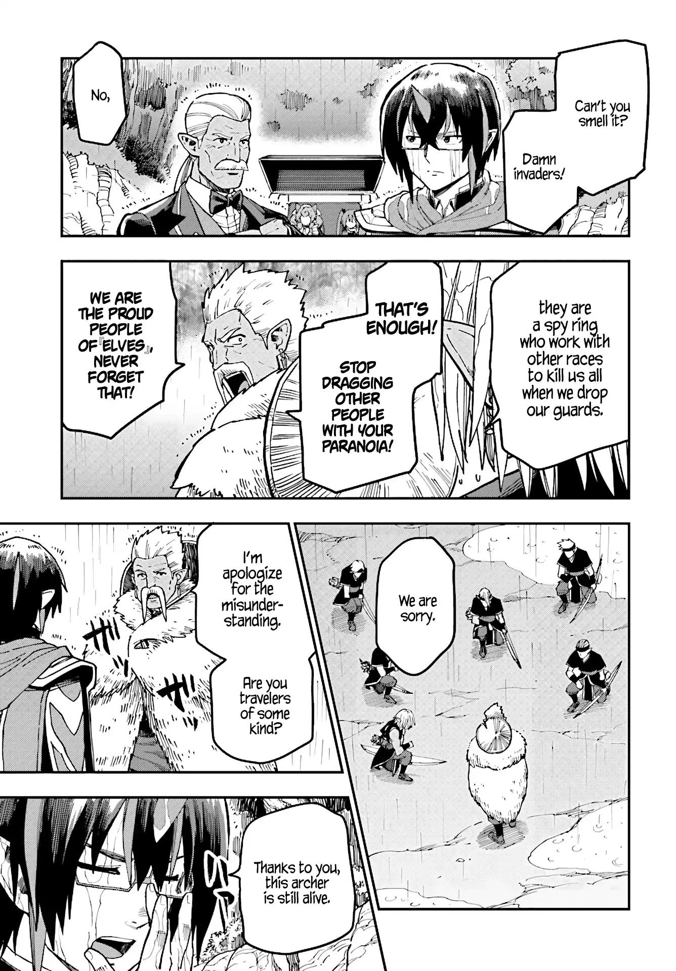 Konjiki no Word Master – Yuusha Yonin ni Makikomareta Unique Cheat chapter 48 page 15