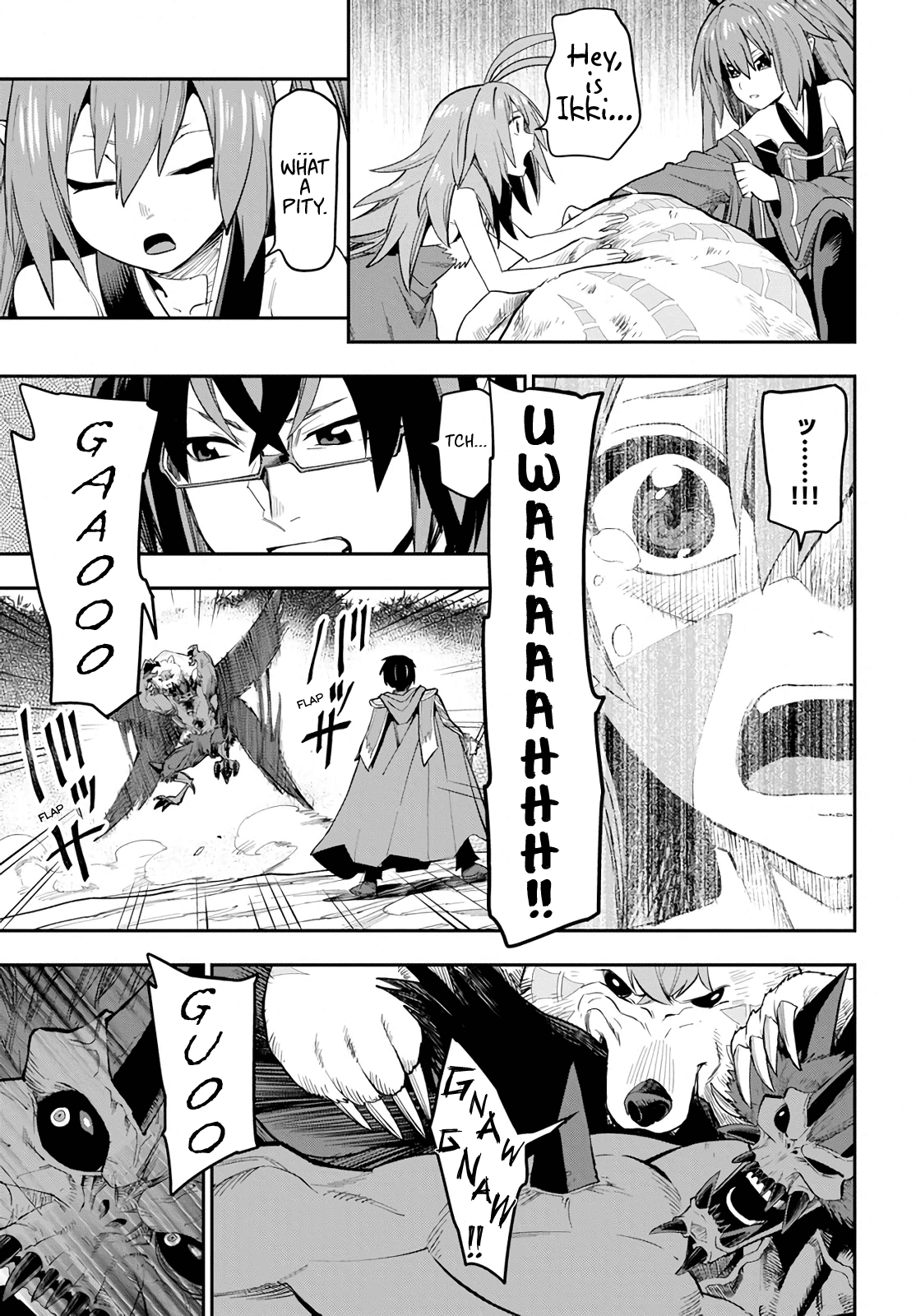 Konjiki no Word Master – Yuusha Yonin ni Makikomareta Unique Cheat chapter 55 page 3