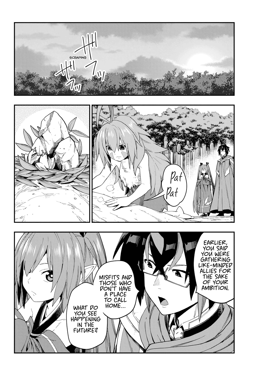 Konjiki no Word Master – Yuusha Yonin ni Makikomareta Unique Cheat chapter 55 page 32