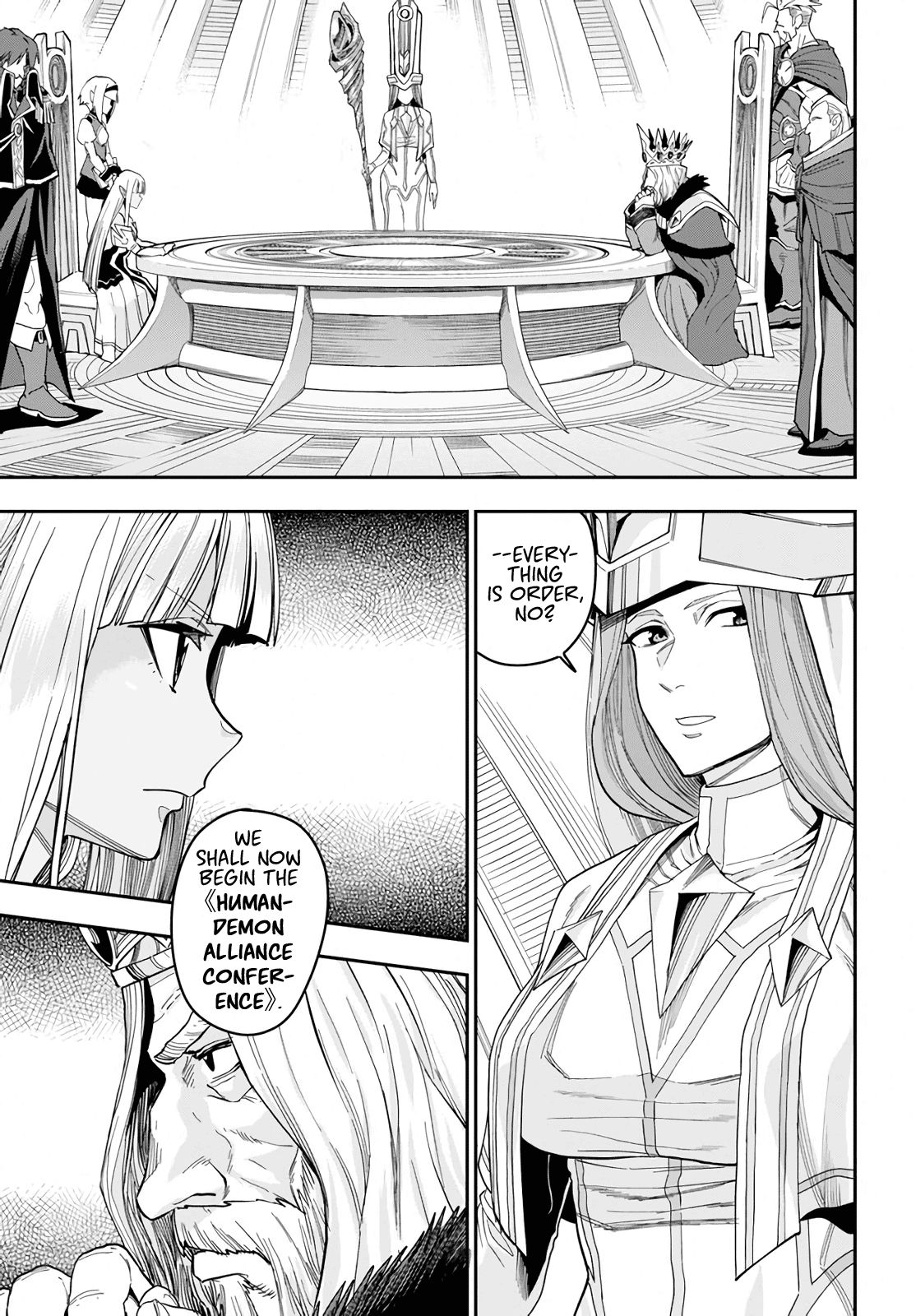 Konjiki no Word Master – Yuusha Yonin ni Makikomareta Unique Cheat chapter 59 page 3